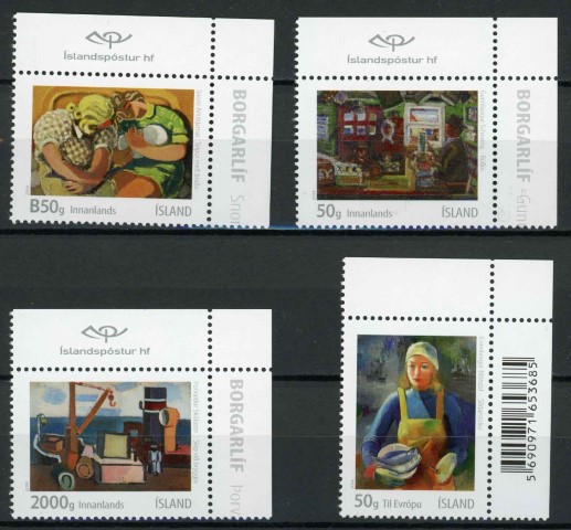 Iceland 2014 SG.1436-1439 U/M