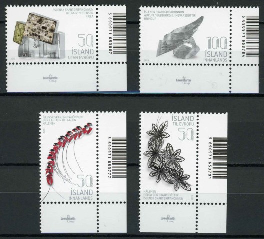 Iceland 2015 SG.1444-1447 U/M