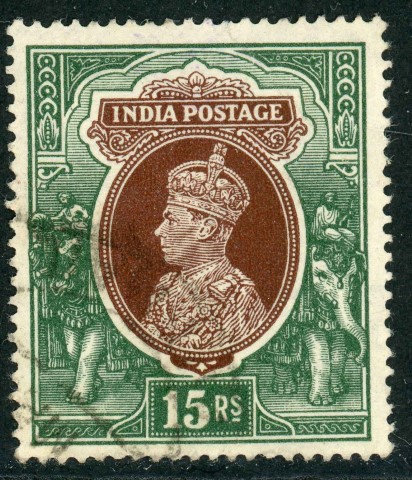 India 1937-40 SG.263 F/U (1)