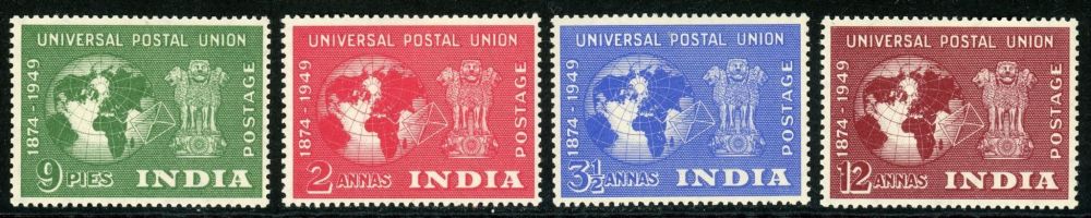 India 1949 SG.325-328 M/M