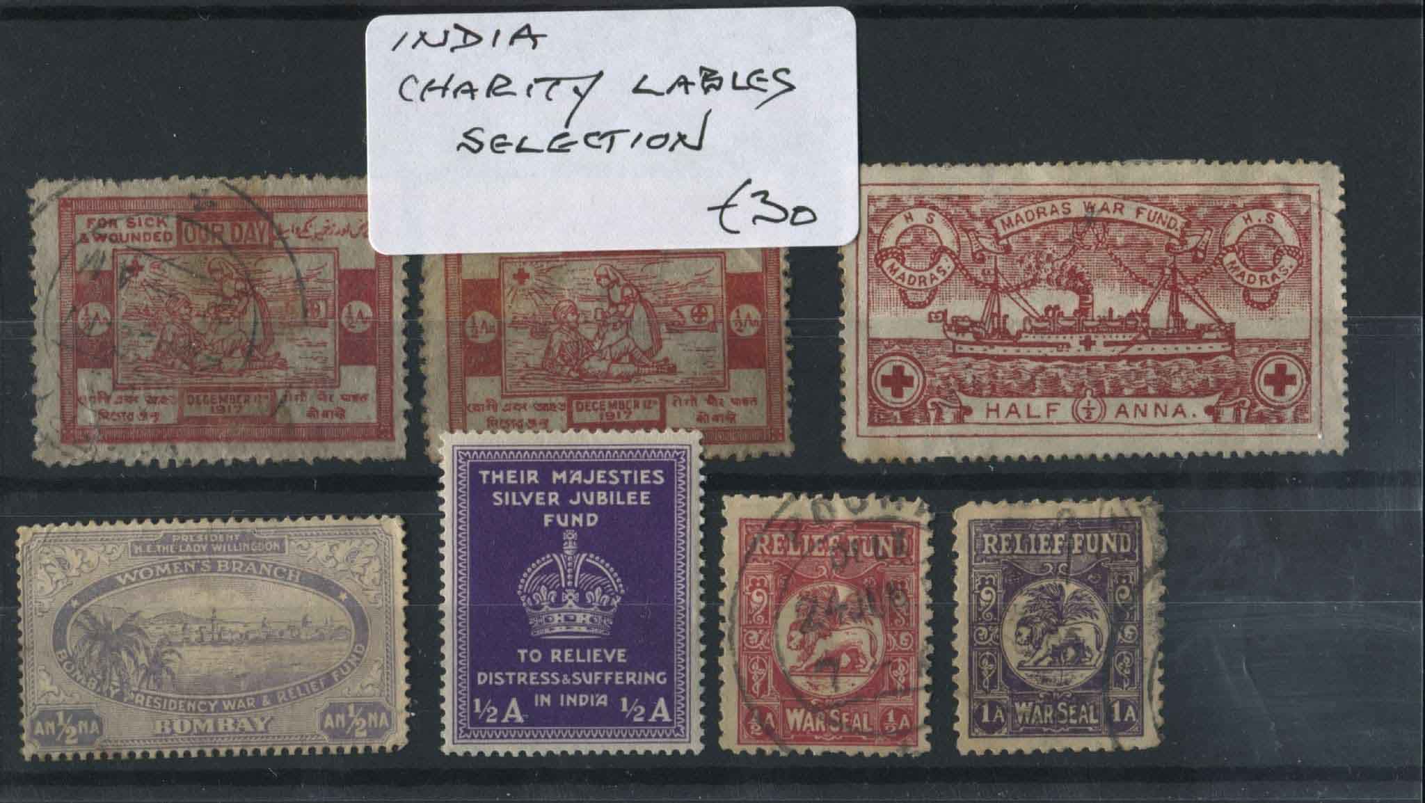 India Charity Labels Selection