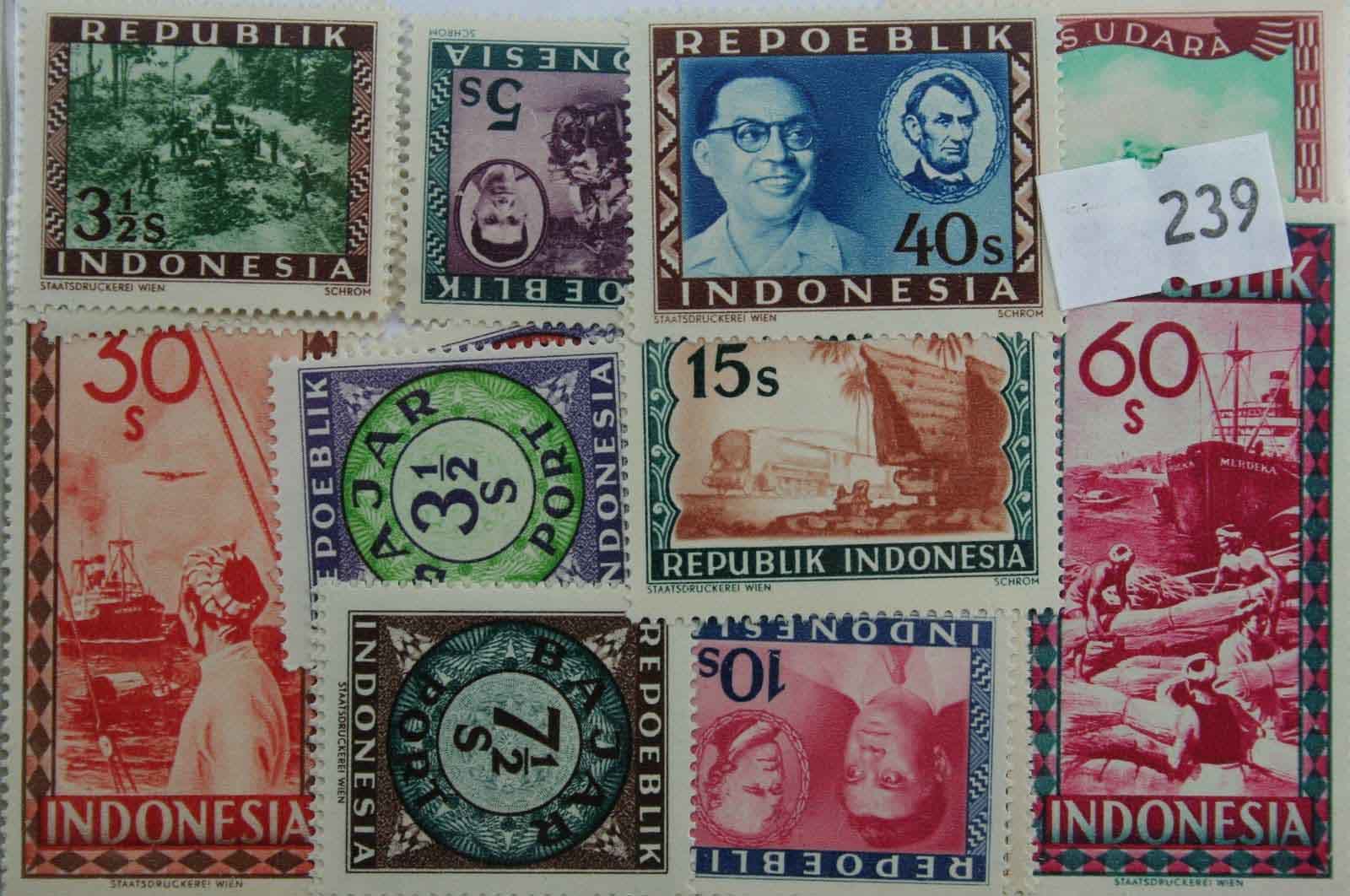 Indonesia 20 Stamps (239)