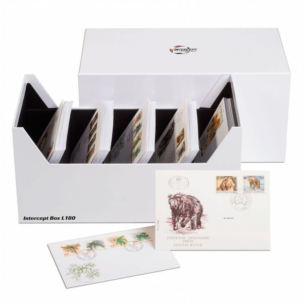 Intercept L 180 Box For Coin Sets, Postcards, Letters And Documents Up To 80x160mm