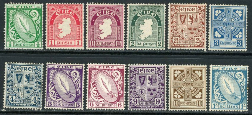 Ireland 1922-34 SG.71-82 M/M (1)