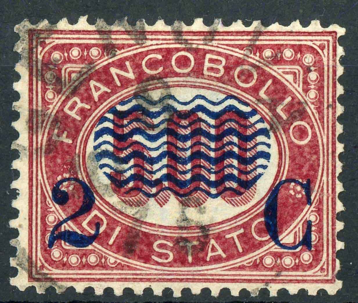 Italy 1878 SG.29 F/U