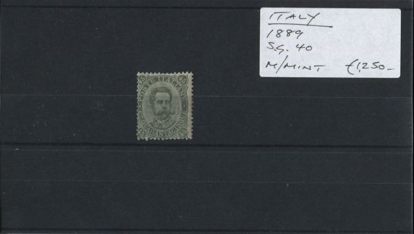 Italy 1889 SG.40 M/M