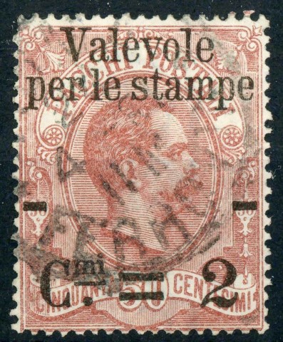 Italy 1890 SG.49 F/U