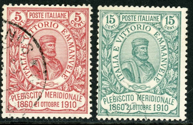 Italy 1910 SG.83-84 F/U