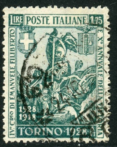 Italy 1928 SG.233 F/U