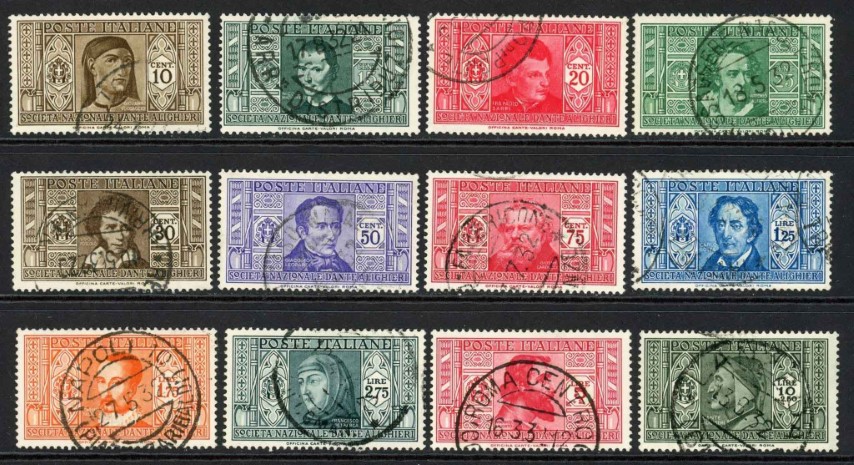 Italy 1932 SG.314-325 F/U