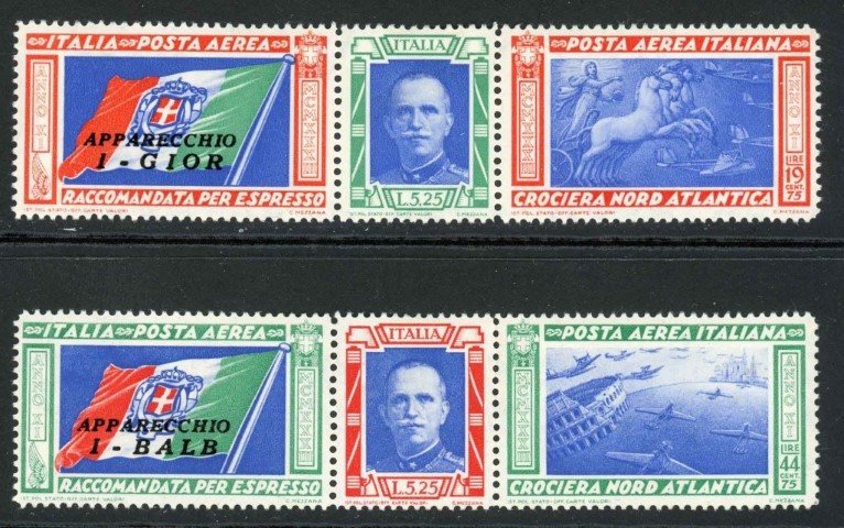 Italy 1933 SG.378-379 M/M