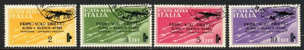 Italy 1934 SG.391-394 F/U