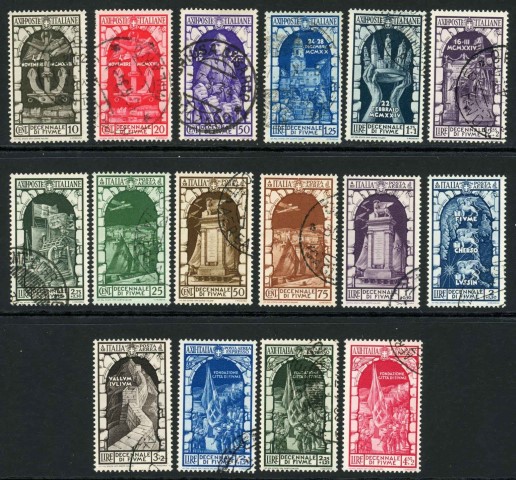 Italy 1934 SG.395-E410 F/U