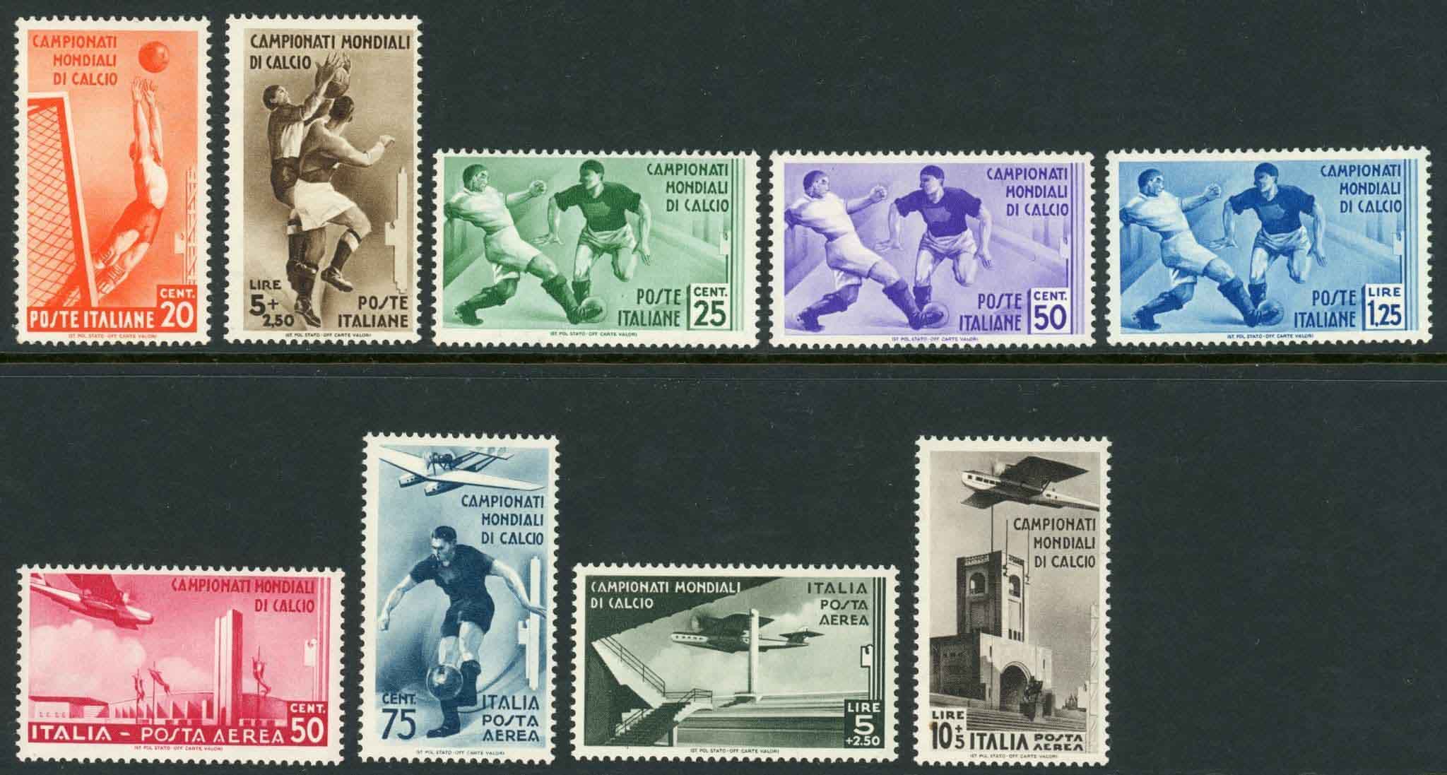 Italy 1934 SG.413-421 M/M