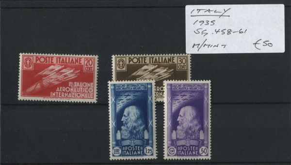 Italy 1935 SG.458-61 M/M