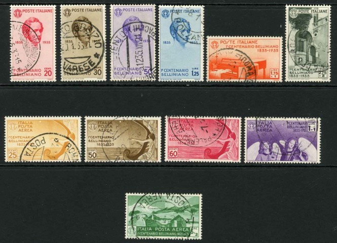 Italy 1935 SG.462-472 F/U