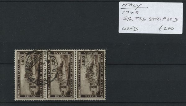 Italy 1949 SG.726 Used