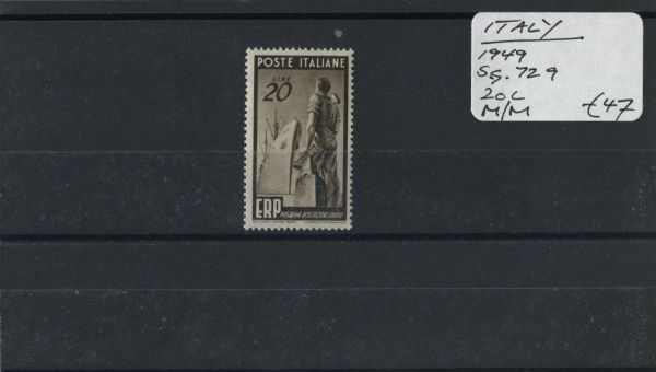 Italy 1949 SG.729 M/M