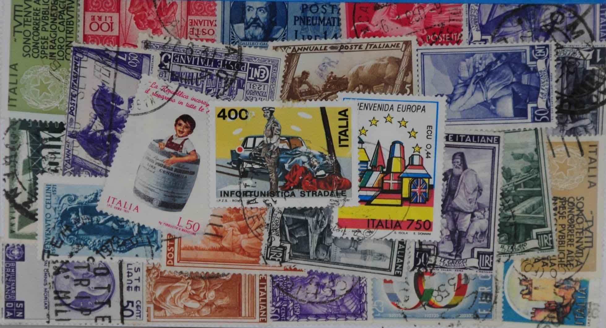 Italy 50 Stamps (Large format) (L194)