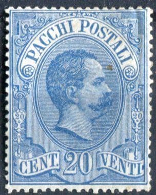 Italy Parcel Post 1884 SG.P39 M/M