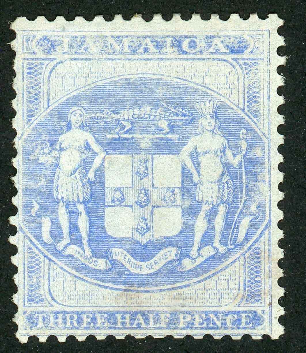 Jamaica 1857 SG.F4 unused