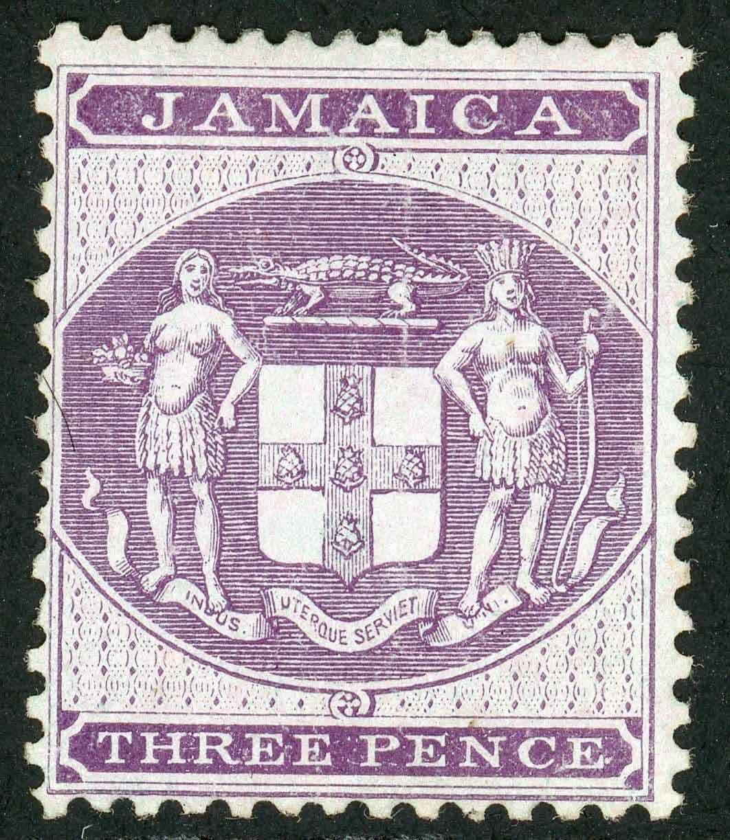 Jamaica 1857 SG.F5 unused