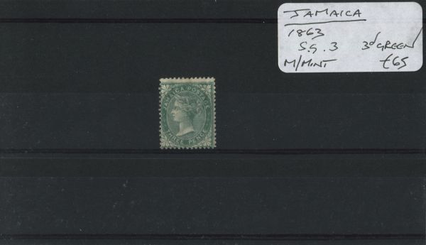 Jamaica 1863 SG.3 M/M