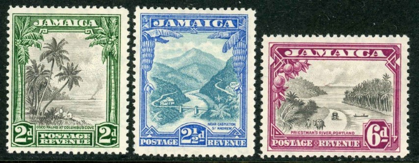 Jamaica 1932 SG.111-113 M/M