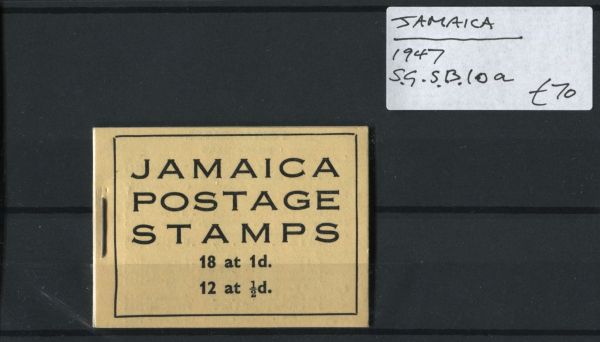 Jamaica 1947 SG.SB10a