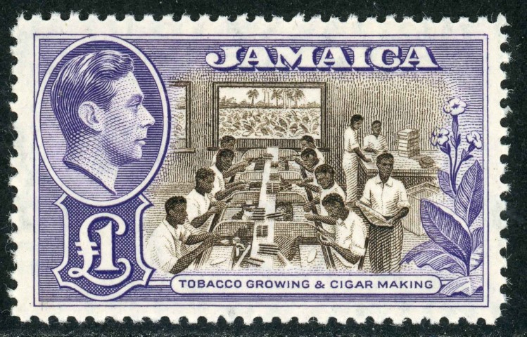 Jamiaca 1949 SG.133a U/M