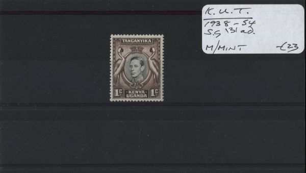 K.U.T. 1938-54 SG.131ad M/M