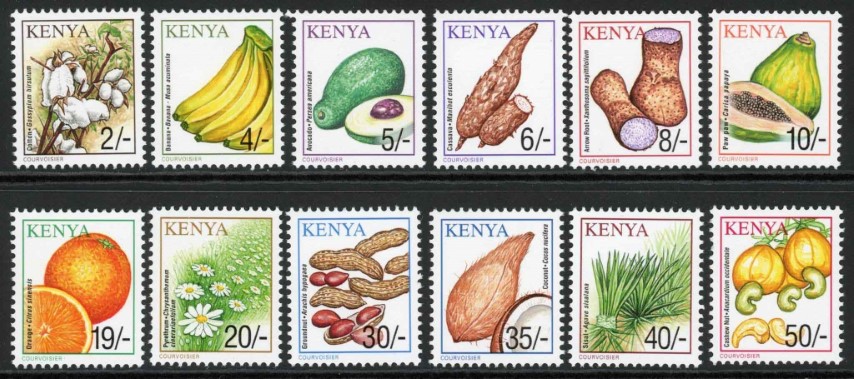 Kenya 2001 SG.768-785 U/M