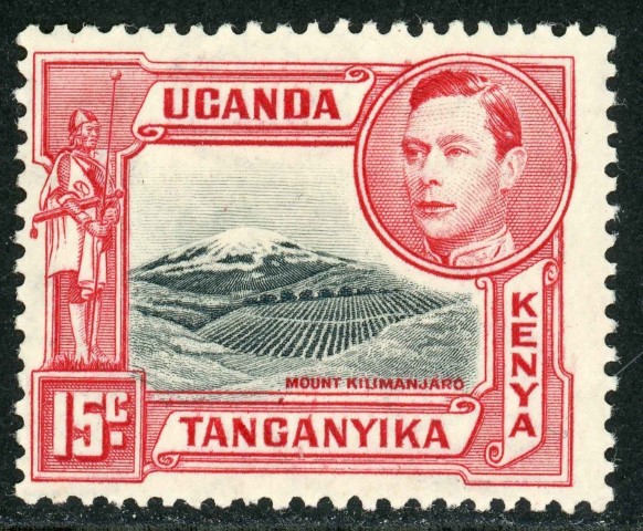 Kenya, Uganda and Tanganyika 1938 SG.137 M/M perf 13