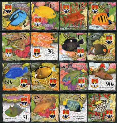 Kiribati 2002 SG.635-650 U/M