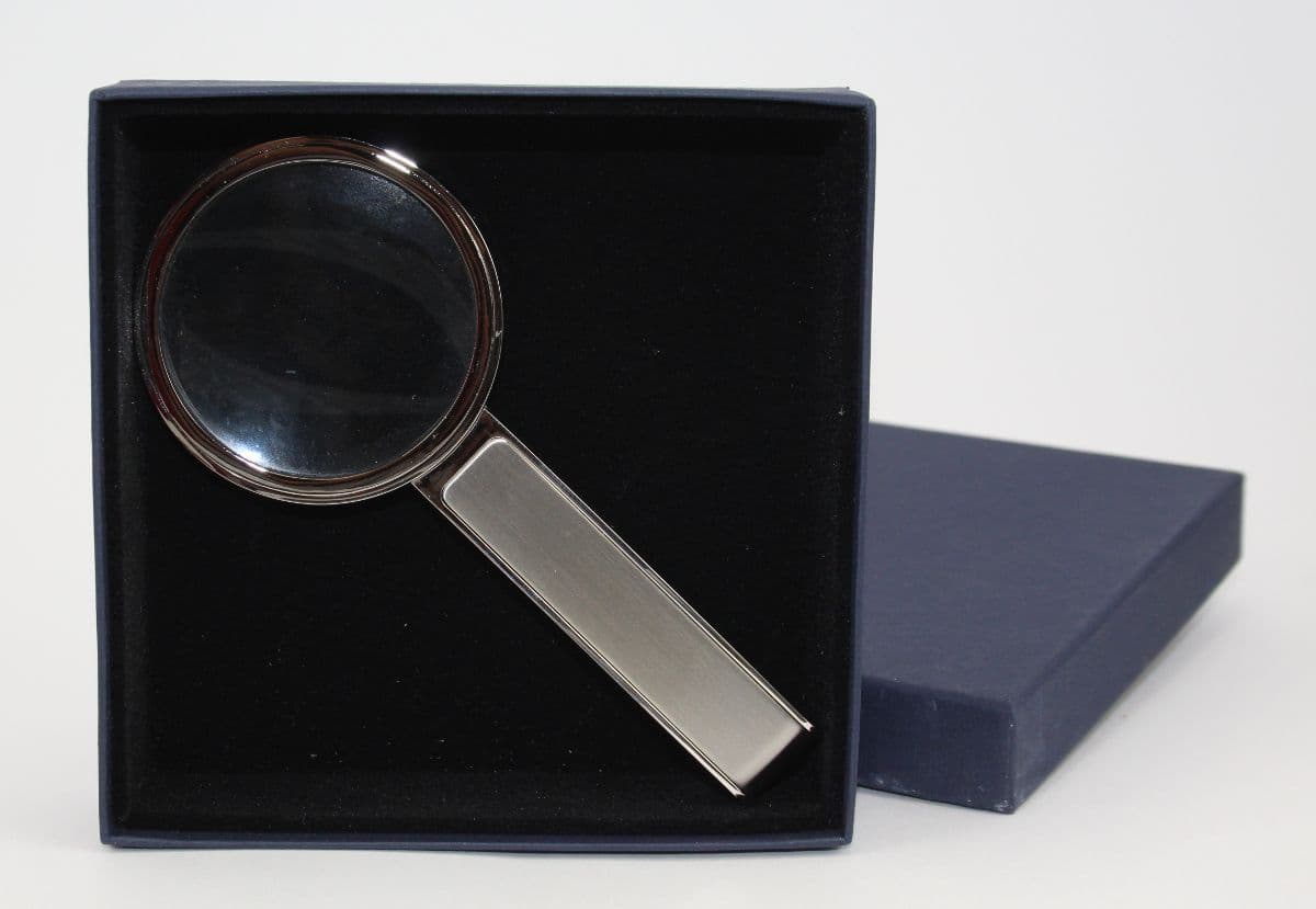 2.5x Chrome Magnifier 45mm Lens