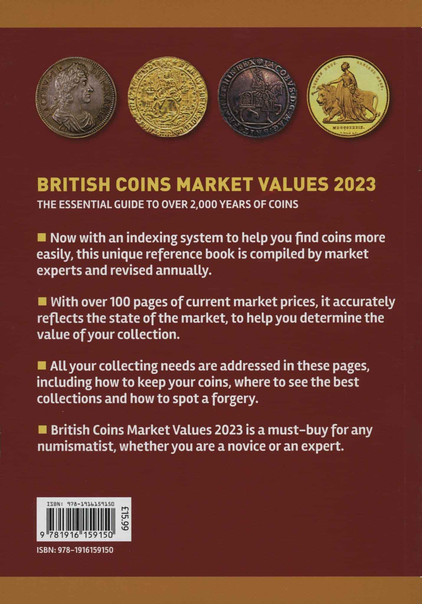 2023 British Coin Market Values