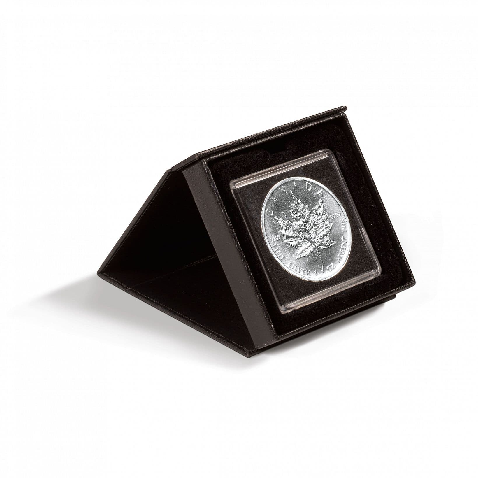 AIRBOX Coin Etui With Display Function For QUADRUM Capsules