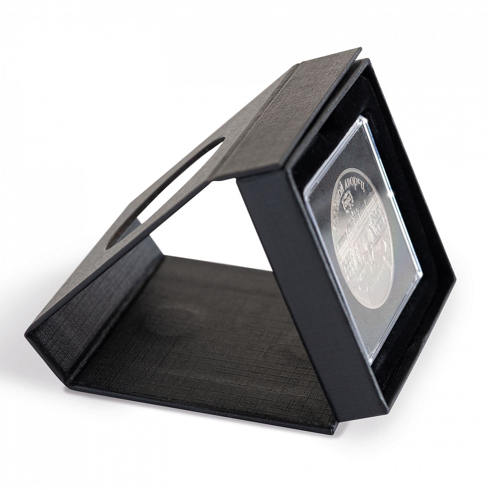 Airbox View Coin Etui With Display Function For 1 Quadrum Capsule, Black