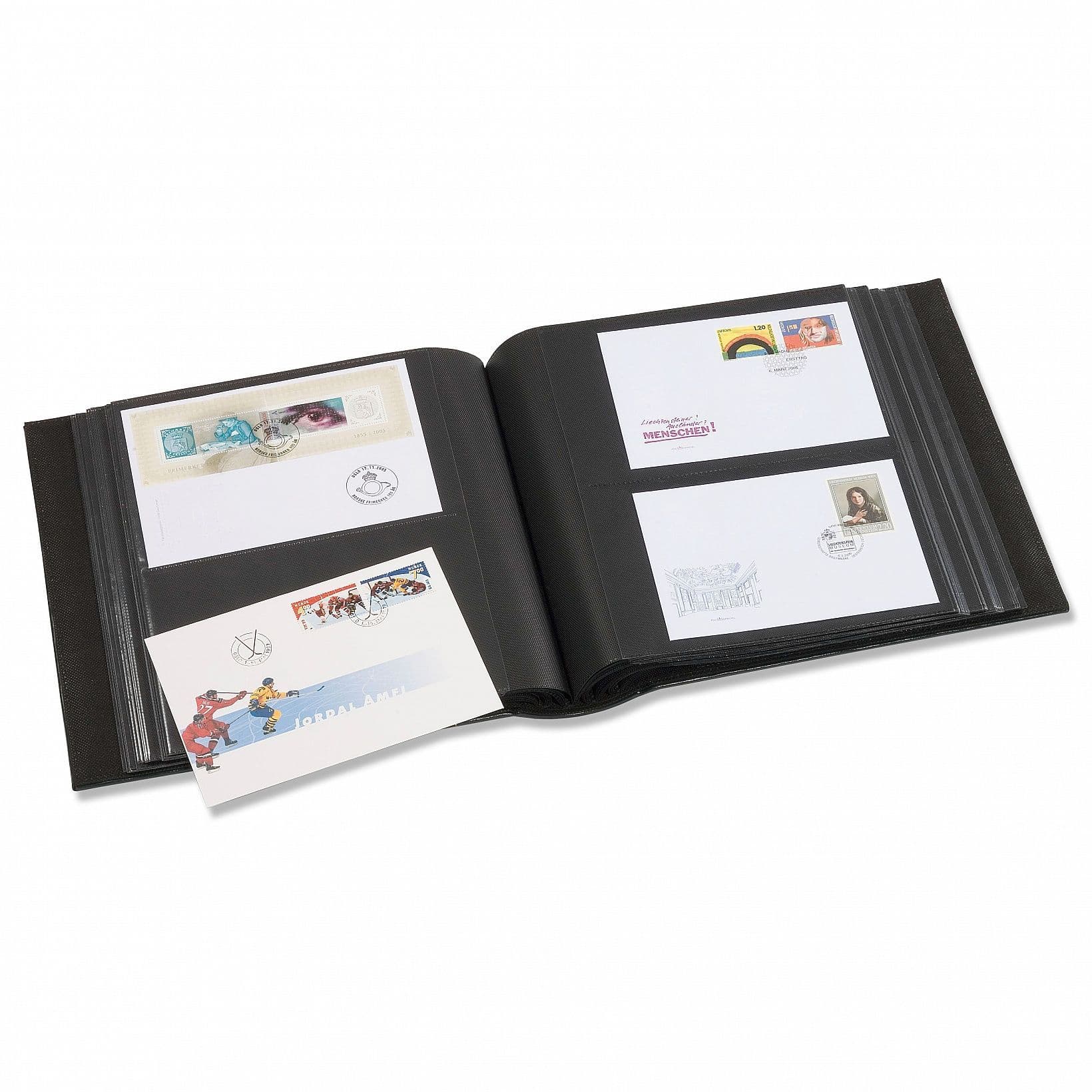 Album For 200 FDCs Or Letters In C6 Format, Incl. Slipcase