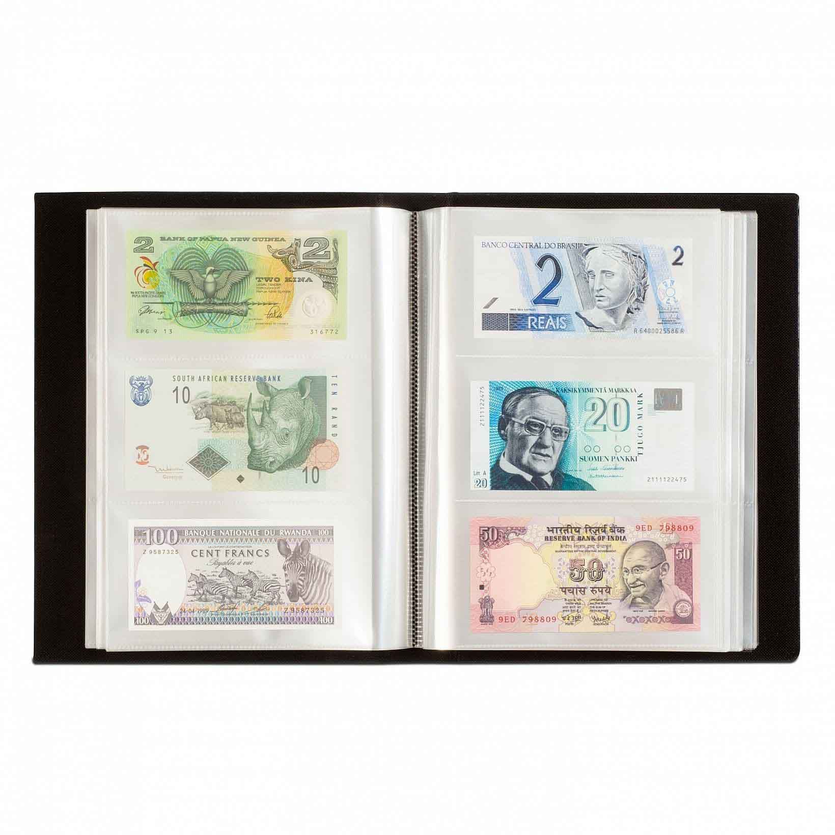 Album For 300 Banknotes, Black