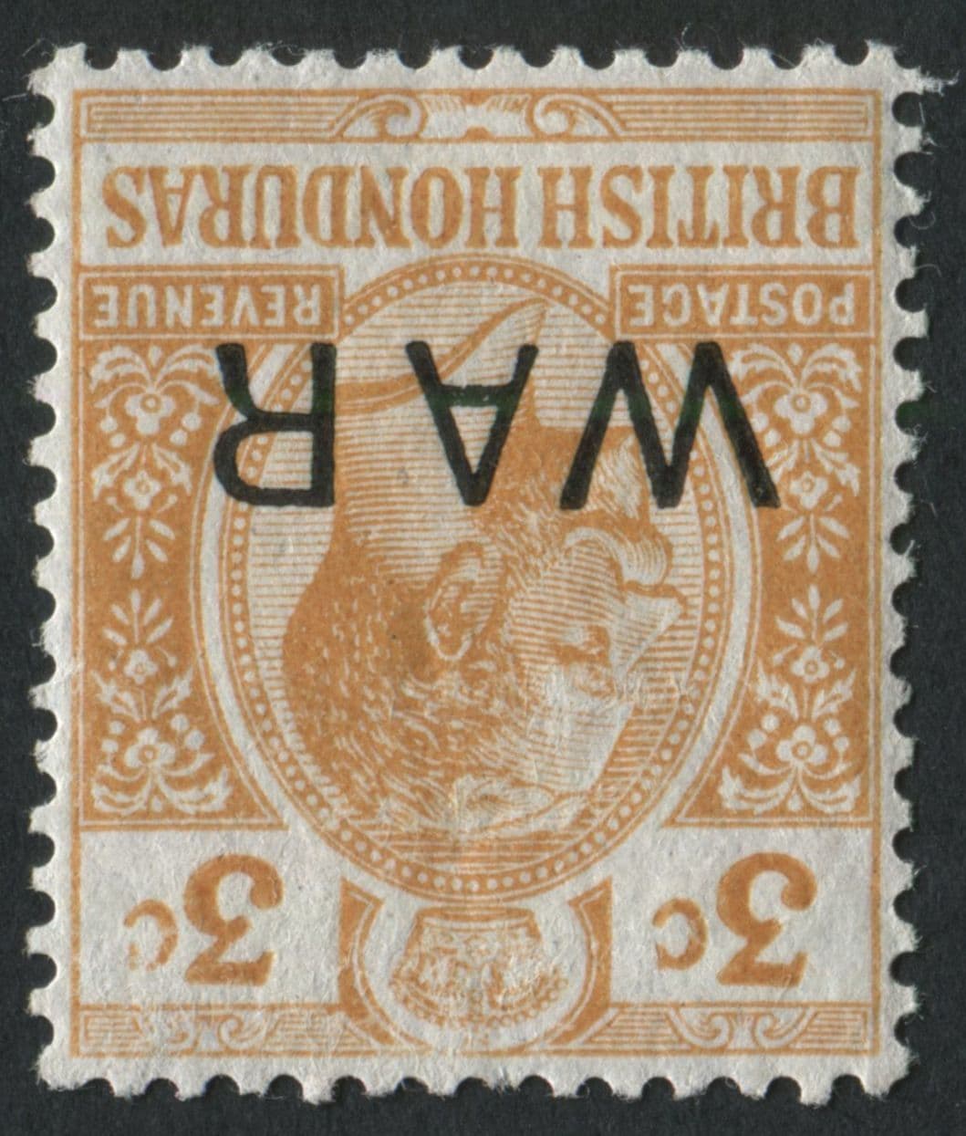 British Honduras 1918 SG.120y INV WMK M/M