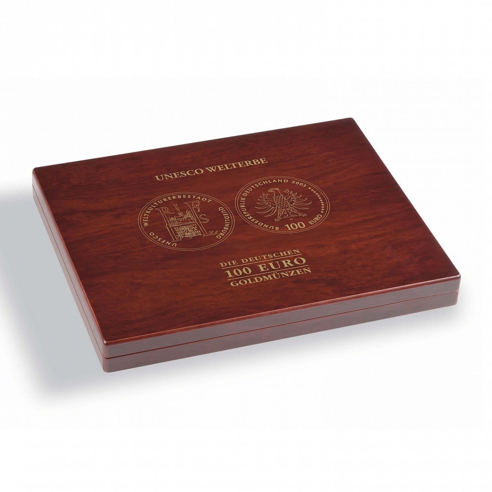 Case for 35 German 100-Euro Gold Coins UNESCO