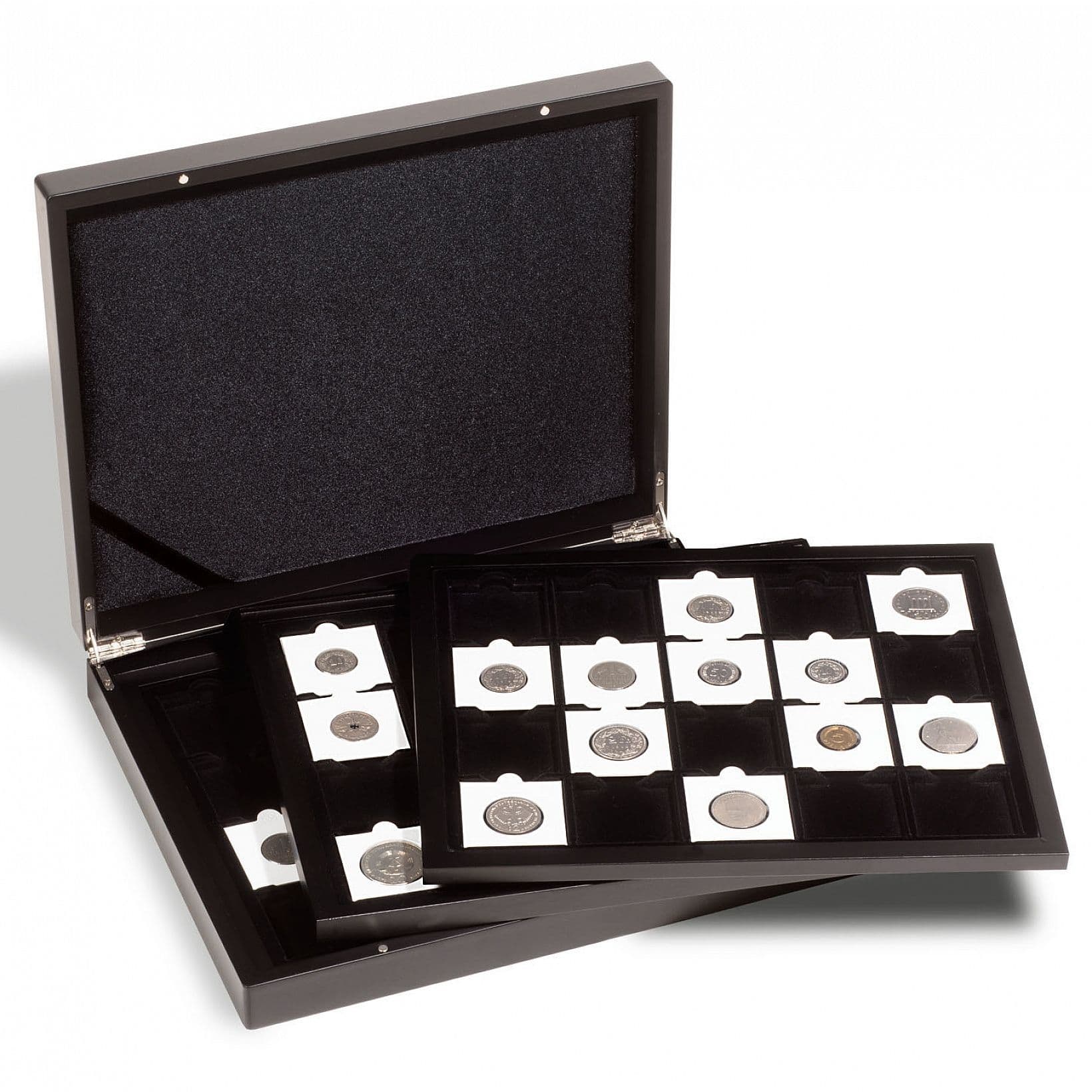 Case for 60 QUADRUM Coin Capsules (50 x 50 mm)