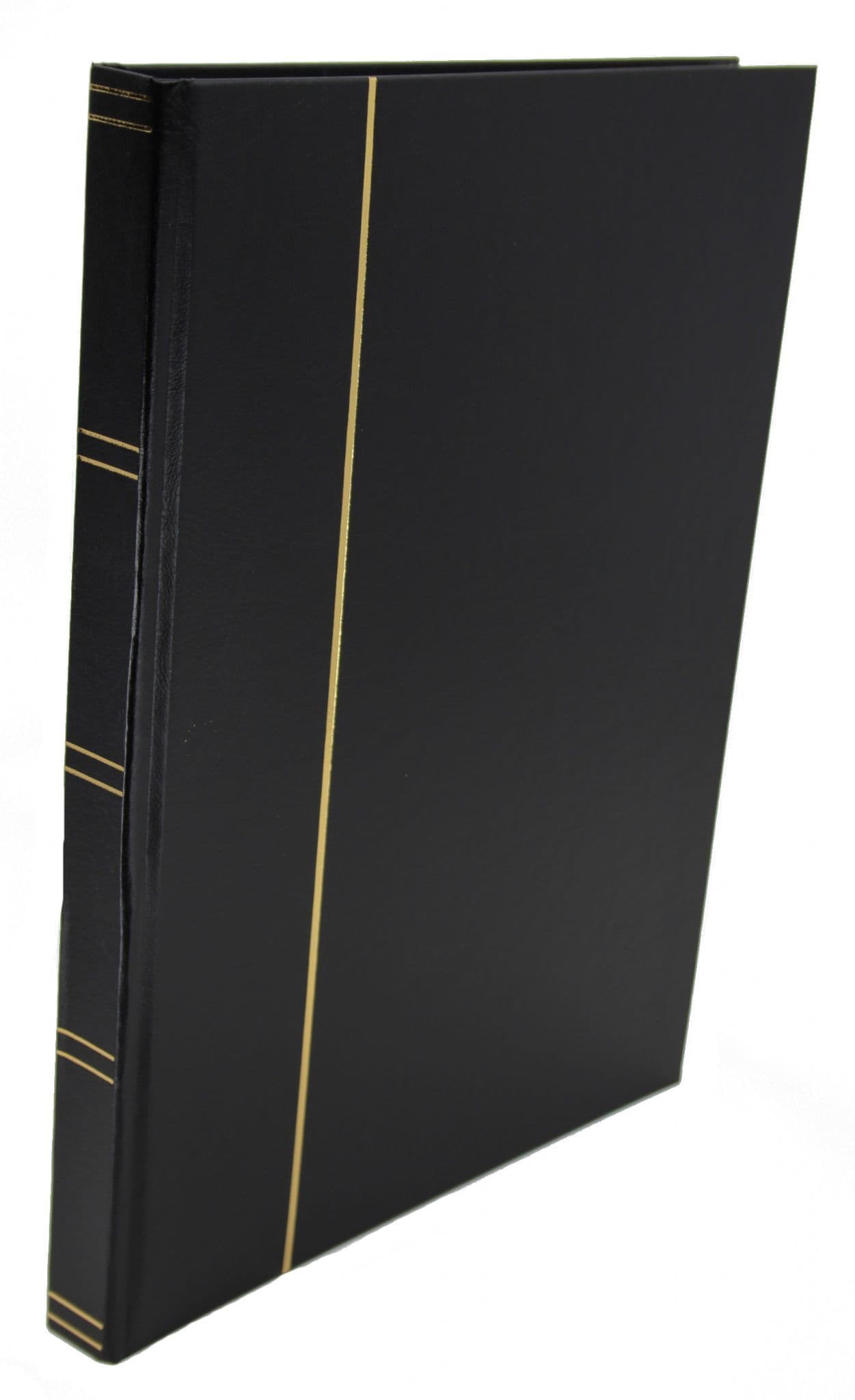 Dauwalders Stockbook, 16/32 Black Pages A4 Size