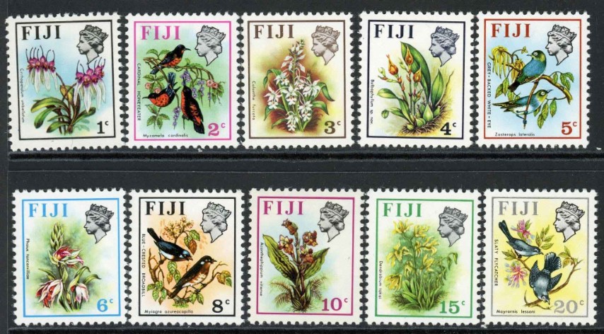 Fiji 1971-72 SG.435-450 U/M