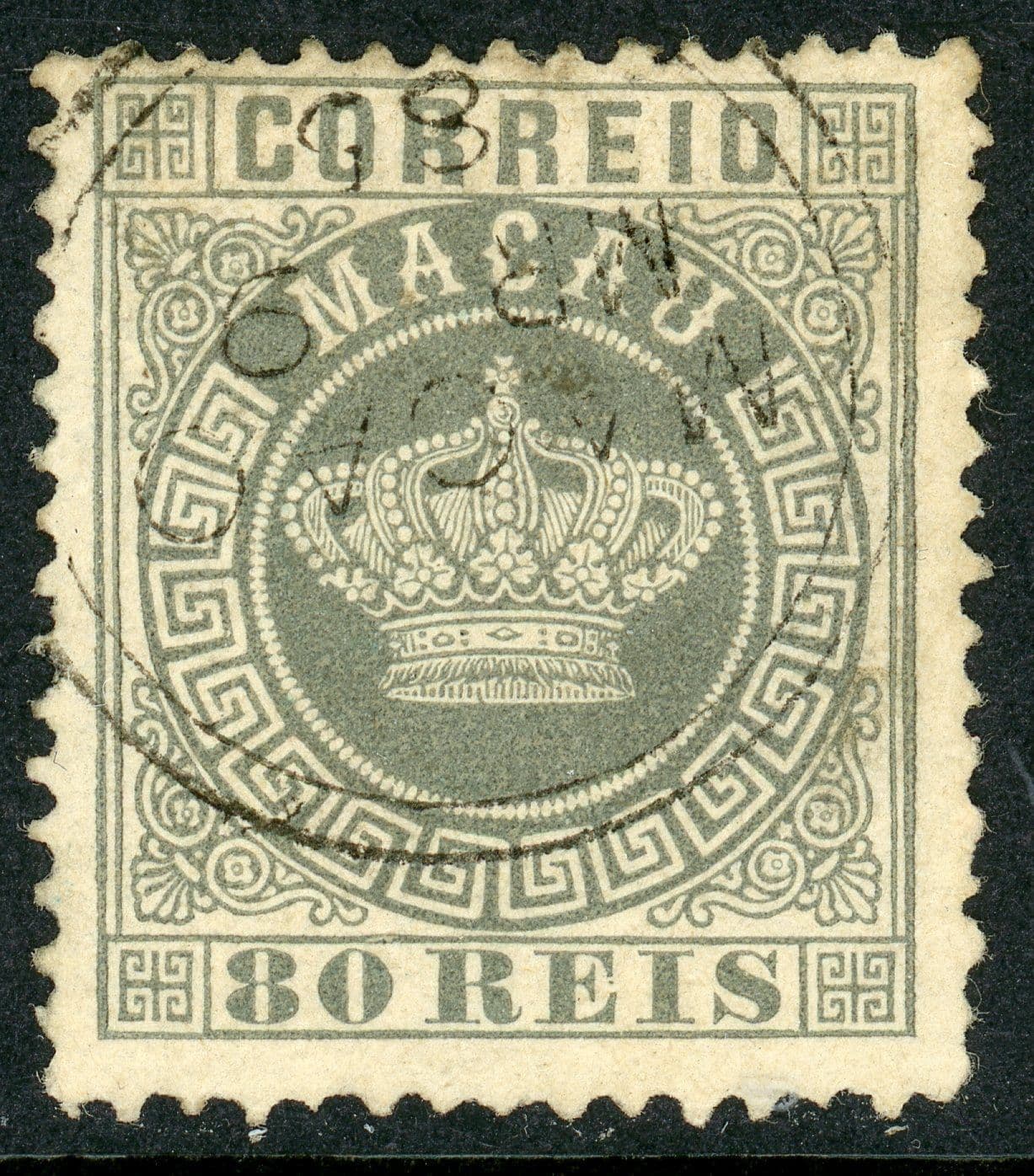 Macao 1885 SG.25 F/U