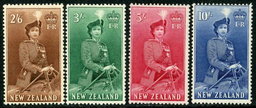 New Zealand 1953-59 SG.723-736 M/M