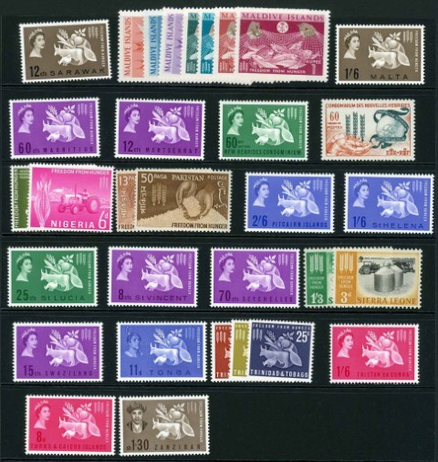 Omnibus / 1963 Feedom From Hunger Complete set U/M