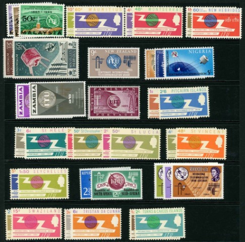 Omnibus / 1965 ITU Centenary Complete set U/M