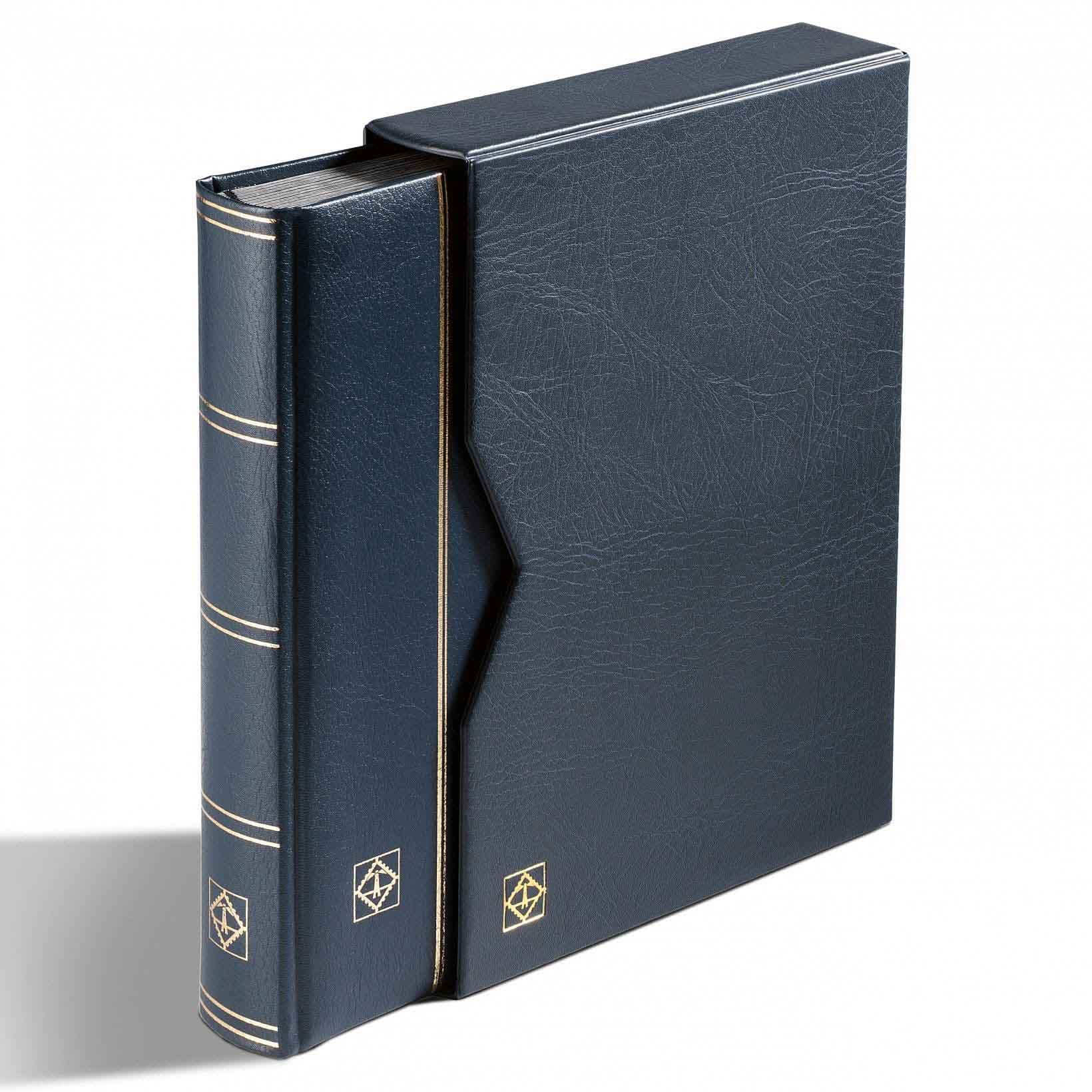 PREMIUM Padded Stockbook With Leather ( LEFA ) Cover